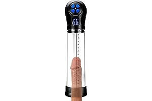Men's Vacuum Enlargement Pump with Electric Powerful Suction