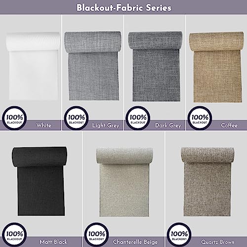 Graywind Manual Vertical Blinds Blackout & Light Filtering Fabric Samples #TOP1