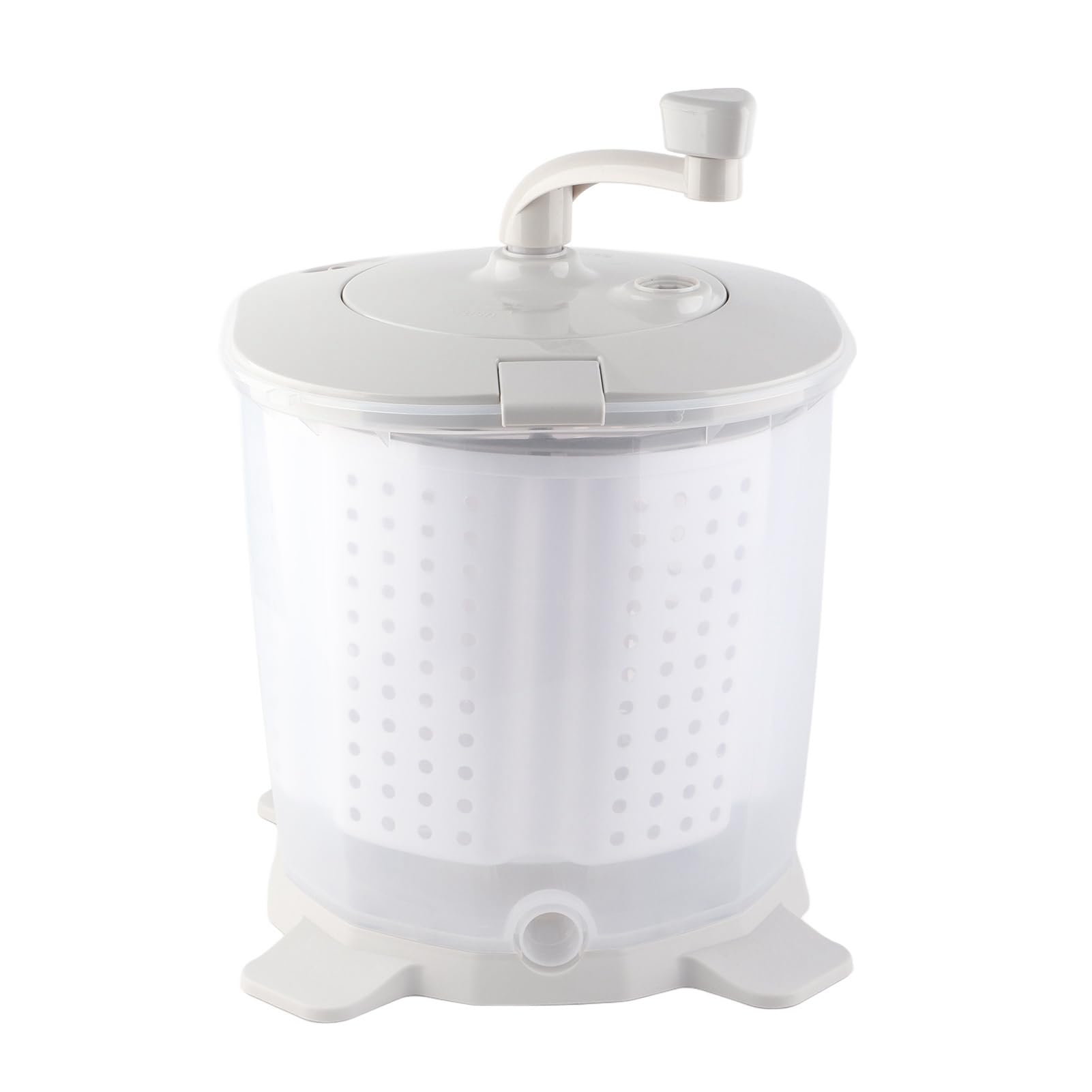 Ręczna Pralka, Mini Pralka Bielizna Podkładka Przenośna Podkładka do Bielizny, Ubrania dla Niemowląt, Skarpetki lub Inne Małe Przedmioty, Szary 15,7x13,0 Cala