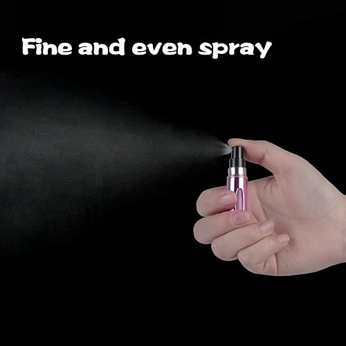 Miniatura 3 de 2 botellas de atomizador de perfume recargables, mini botella de perfume separada portátil, cajas de aerosol dispensadores de viajes y salidas, 0.2