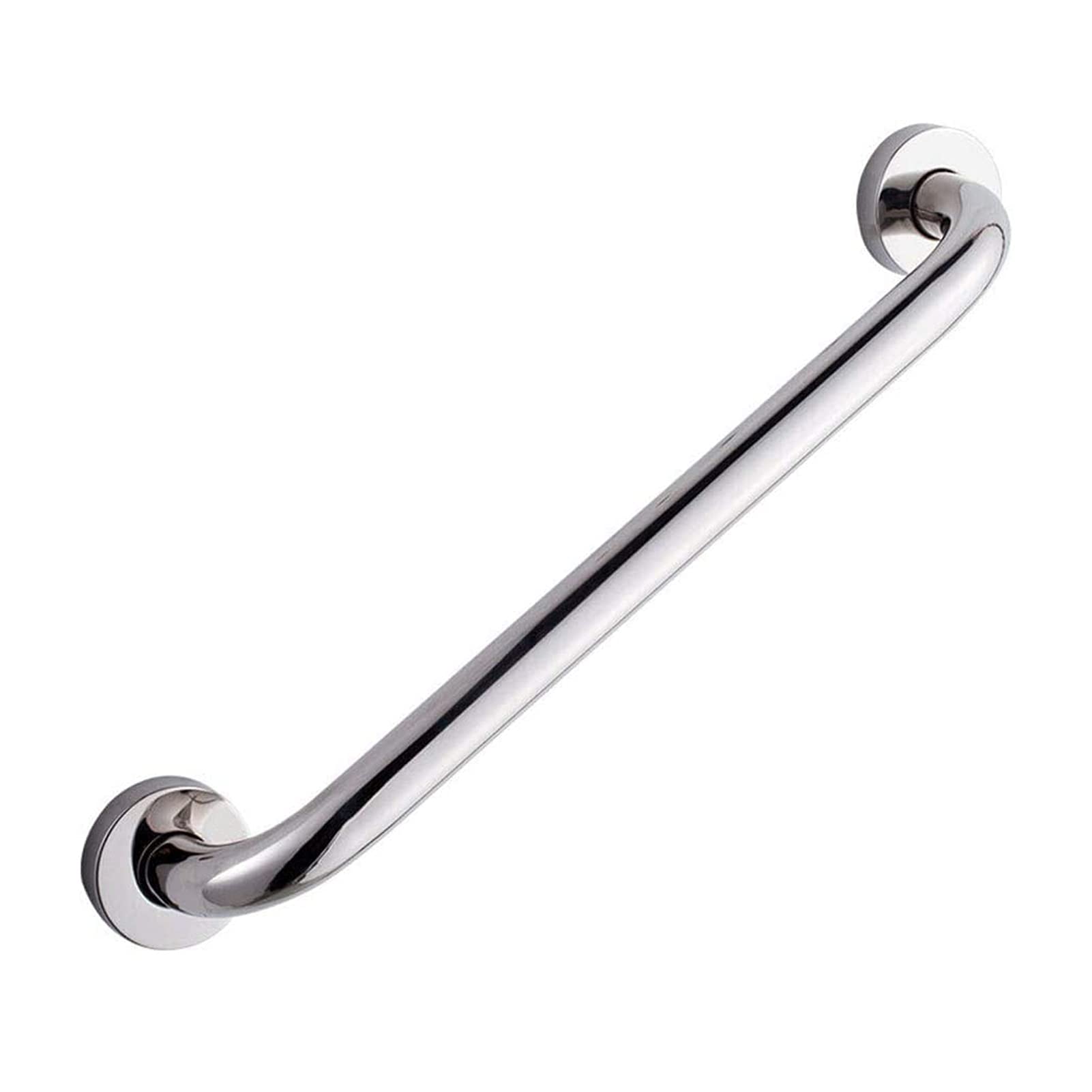 Maniglione di Sicurezza per Bagno, in Acciaio Inox Antiscivolo, per Anziani e Persone con disabilità, per Doccia e Vasca da Bagno (40 cm)