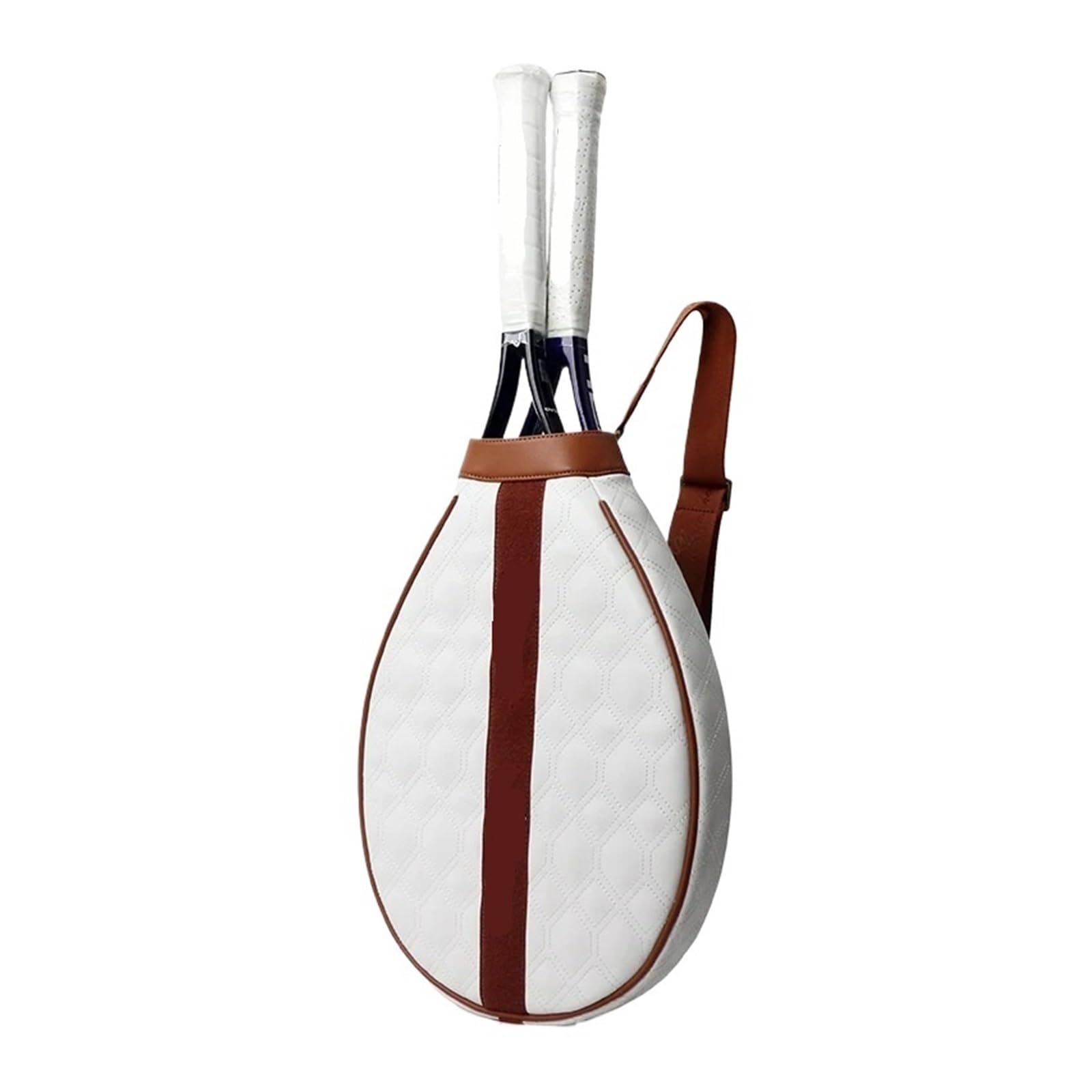 Mochila Tenis Bolsa for Raqueta De Tenis, Raquetas De Bádminton Y Squash, Bolsos De Hombro Deportivos for Jóvenes, Tenis Portátiles De PU