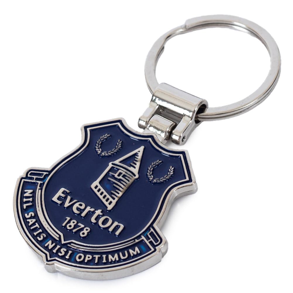 Everton KEYRING - EXECUTIVE METAL CREST KEYCHAIN KEYRING GIFT