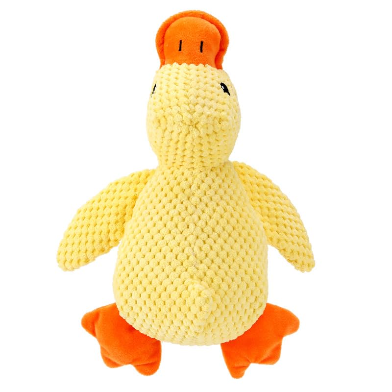 Pet Toy Durable Chew Toy Rubber Toy for Medium and Large Dogs Yellow 007