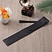 Drum Stick Bag, PU Leather Drumstick Holder Portable Drumstick Case Bag Drumsticks Handbag with Handle, Small Drumsticks Storage Case Hanging DrumstickRack Bags for Drummer Teens, PU Material, Black