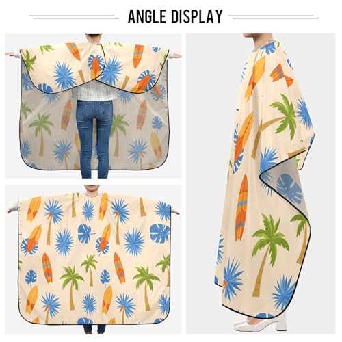 Capa de peluquería impermeable Kigai tropical para hombre miniatura 5
