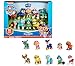 Patrulla Canina - Pack 10 Figuras de Patrulla Canina Juguetes Coleccionables, 10º Aniversario - 6065255 - Juguetes Niños 3 Años + - Regalo Niño 3 Años +