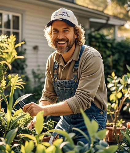Sunlark Gardening Cap for Men Dad Hat, Gardening Gifts for Gardeners - Image 4