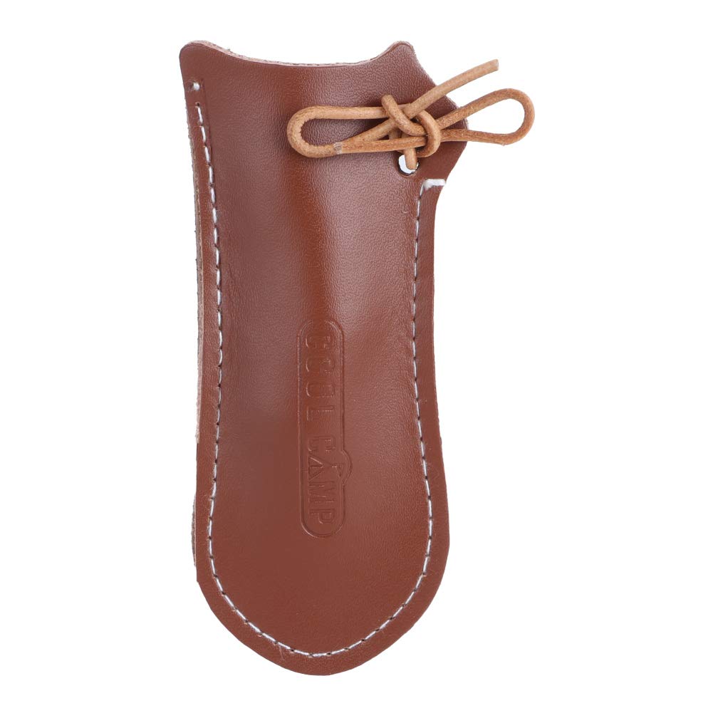 Folding Camping Bowl Handle Cover Anti Scald Heat Insulation Pan Protective Covers Supplies Durable Cow Leather Cooking Gadget for Outdoor Camping Kitchen Utensils