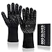 Produktbild Otour Grillhandschuhe, Hitzebeständige BBQ Grill Handschuhe bis 800 Grad Topfhandschuhe Küchenhandschuhe Extra Lange Ofenhandschuhe Kochhandschuhe Backhandschuhe für BBQ, Kochen, Backen (1 Paar)