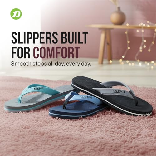 Image of DOCTOR EXTRA SOFT House Slipper for Women's Care Durable | Orthopaedic & Diabetic | Lightweight| Comfortable Footbed |Slippers for Girls & Ladies Daily Use D-05