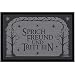 Produktbild MoonWorks® Fußmatte mit Spruch Sprich Freund und Tritt EIN Losungswort Film-Zitat Fantasy rutschfest & waschbar schwarz 60x40cm
