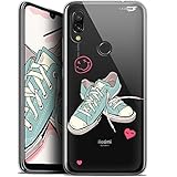 Xiaomi Redmi 7 6.26 Inch Case, Ultra Slim [My Love Sneakers]