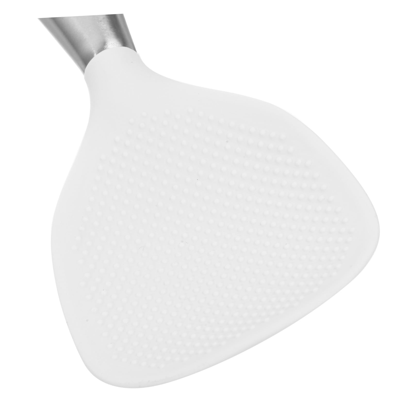 BRIGHTFUFU Rice Paddle with Scoop Non Stick Standing Rice Spoon for Easy Serving Kitchen Utensil Heat Resistant Food Scoop for Cooking and Serving