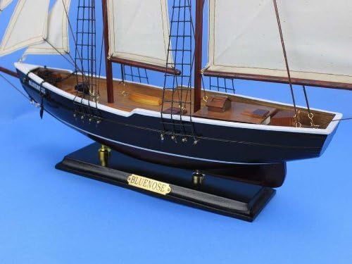 Hampton Nautical Bluenose Sailboat, 24"
