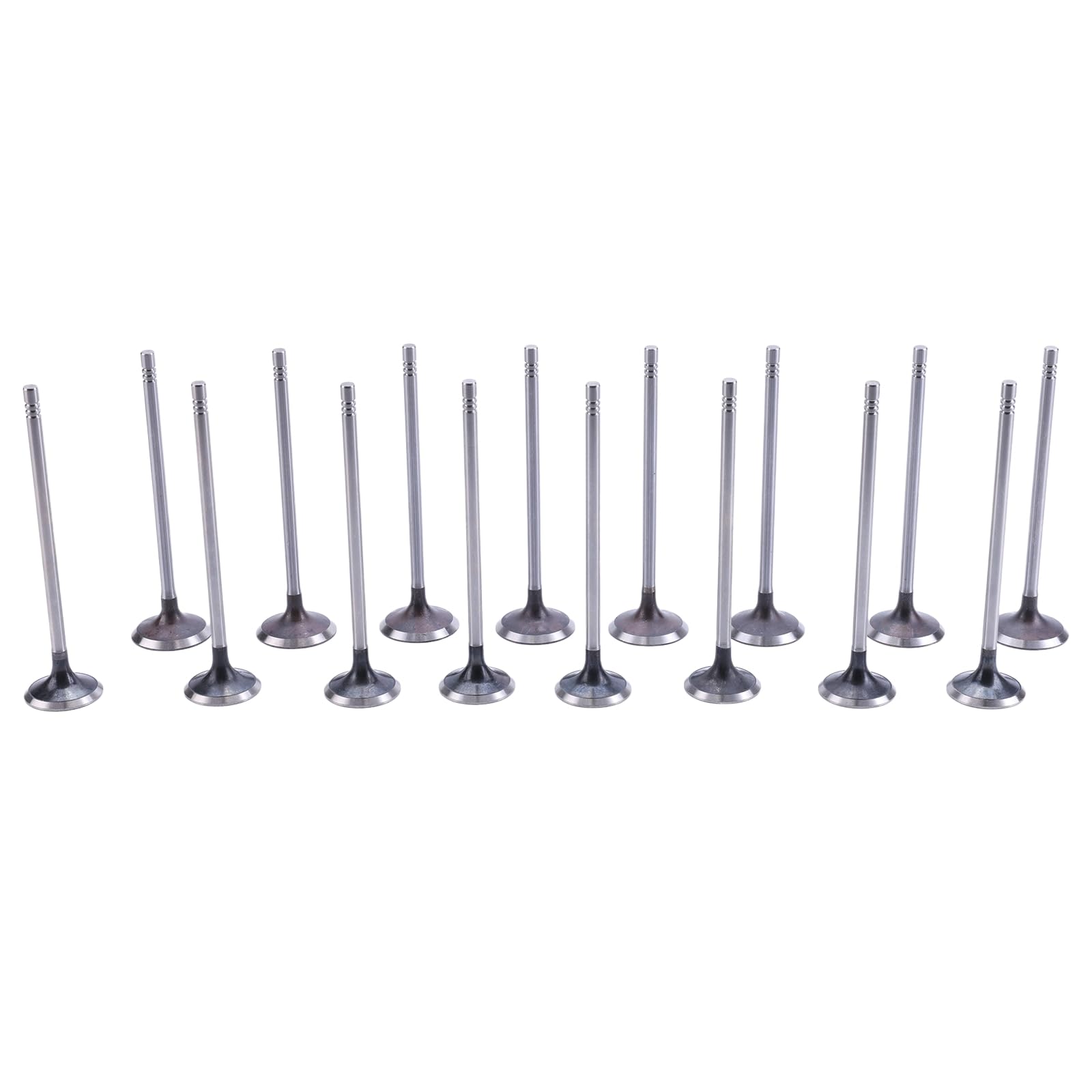 Kit de Soupape de Moteur D'échappement D'admission Compatible avec Peugeot 207 3008 RCZ, Kit de soupapes d'admission d'échappement Remplace 11347587470 11347547187