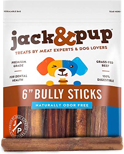 JackPup-6-Inch-Bully-Sticks-for-Medium-Dogs-Thick-Odor-Free-Bully-Sticks-for-Large-Dogs-All-Natural-Beef-Pizzle-Sticks-Thick-24-Pack - Cucciolini Doodles   JackPup-6-Inch-Bully-Sticks-for-Medium-Dogs-Thick-Odor-Free-Bully-Sticks-for-Large-Dogs-All-Natural-Beef-Pizzle-Sticks-Thick-24-Pack