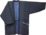 WATANOSATO Hail pattern Hanten (Cotton jacket made in Japan Kimono-style) Men's (2XL-3XL)