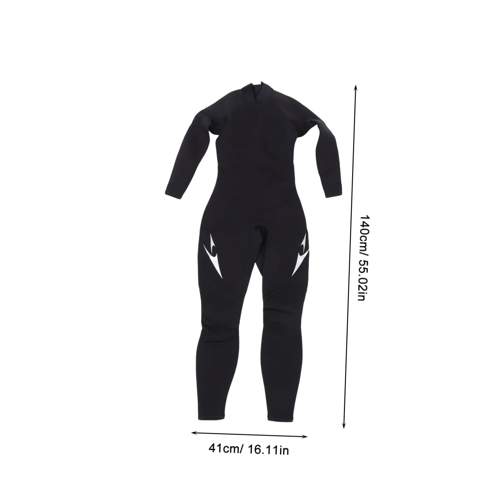 CORHAD Women Long Sleeve Wetsuit Neoprene and Cloth Surfing Suit for Diving Snorkeling and Swimming Comfortable and Durable Thermal Swimwear