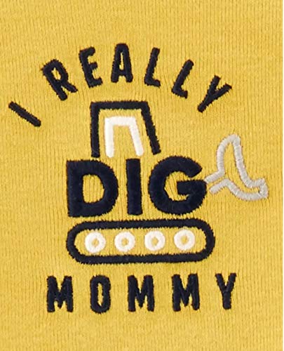 Carter's Baby Boys 3-pc. I Really Dig Mommy Layette Set 9 Months Blue/Yellow/White