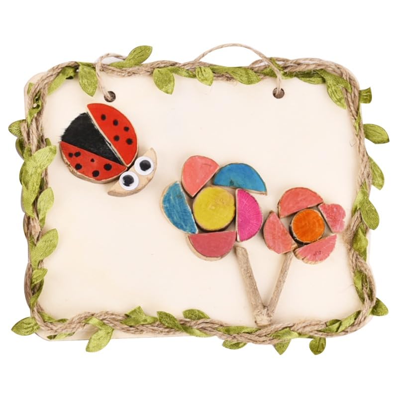Kit De Manualidades De Madera Para Niños | 30 Piezas De Coches + 12 Rotuladores | Pintura Decorativa | Regalo Creativo