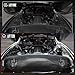 Bracingo Rear Engine Compartment Trims,Surrounded Engine Accent Cover fit for Chevrolet Chevy Corvette C8 Stingray Coupe 2020-2024,for Z06 E-ray 2023 2024,Engine Bay Side Panels,Carbon Fiber Look