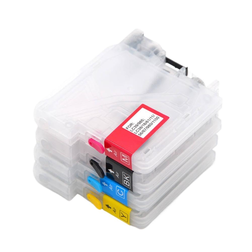 Cartuccia d'inchiostro di ricarica vuota compatibile con i materiali di consumo della stampante LC36 LC38 LC39 LC60 LC61 LC65 LC67 LC68 LC11 LC16 LC110 LC1100 LC975 LC985 LC980