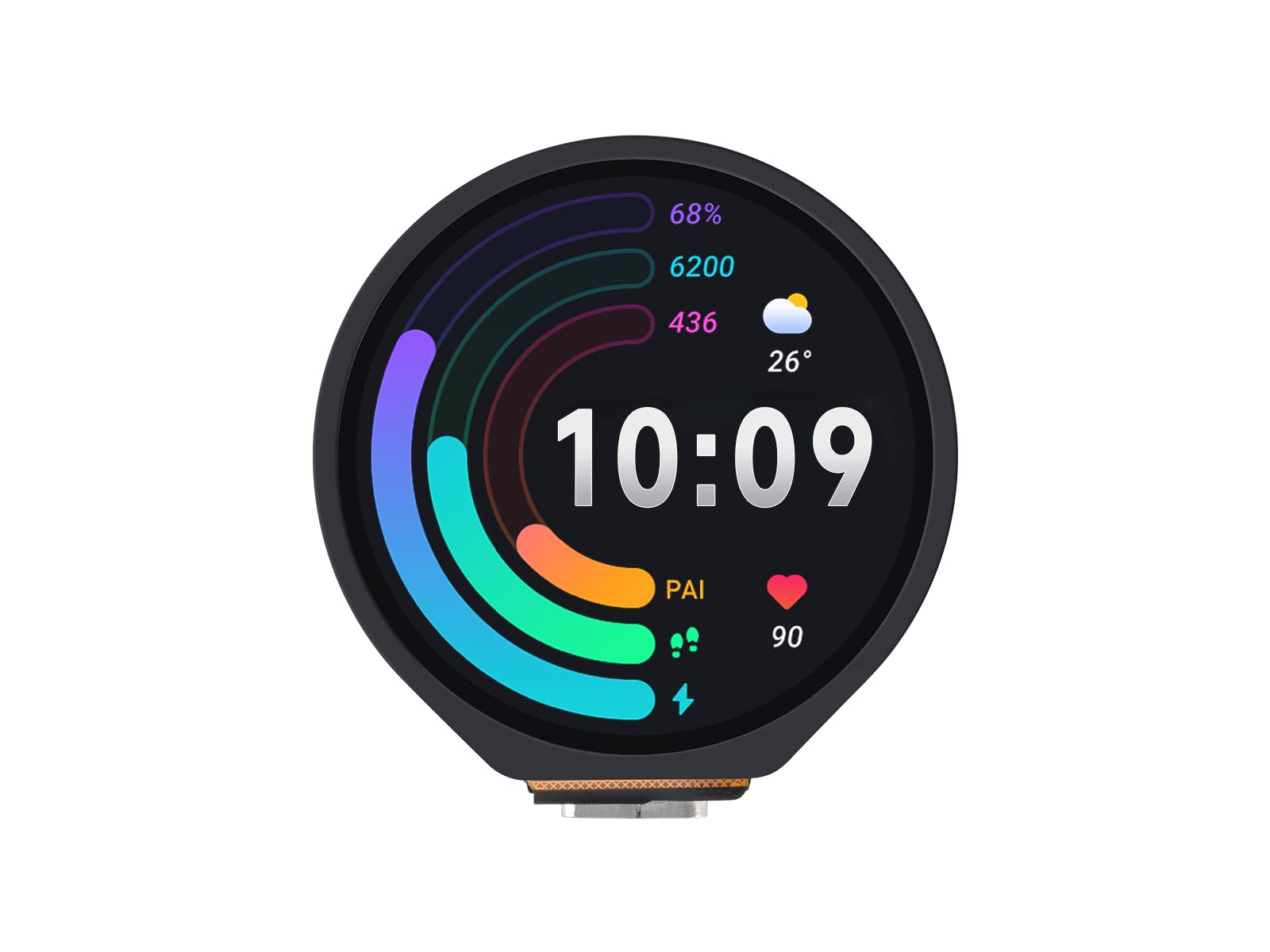 Amazon.com: Waveshare RP2040 Microcontroller Development Board, with 1 ...