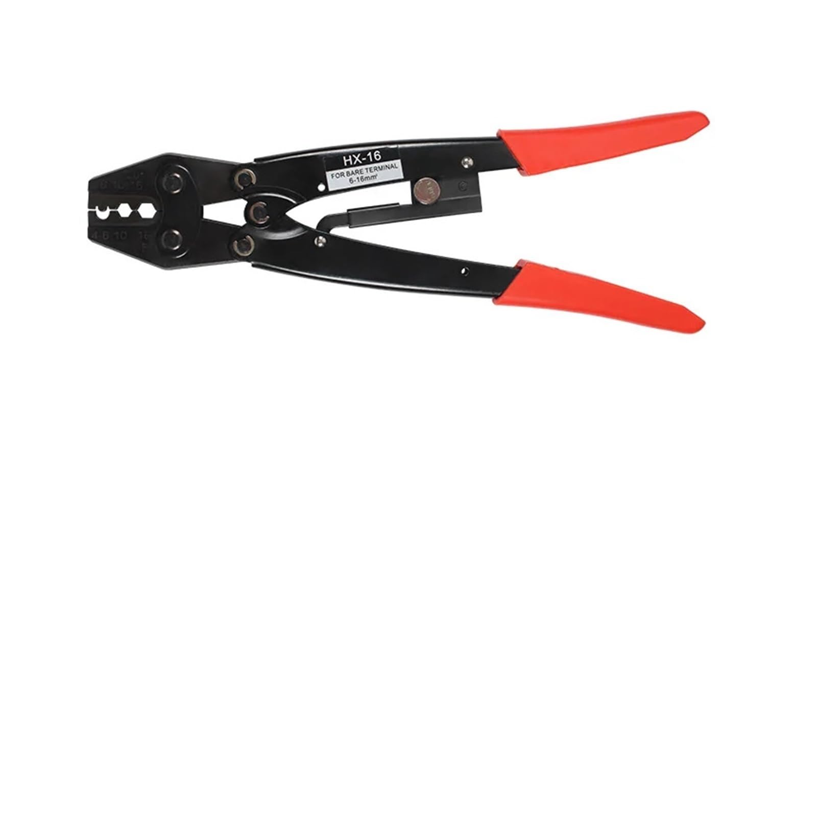 Ewsdsfs Hx-16 Hs-16 Japanese Crimping Pliers Cable Lug Crimper Tool Bare Terminal Hand Tools For Non-Insulated Links(Hx-16)