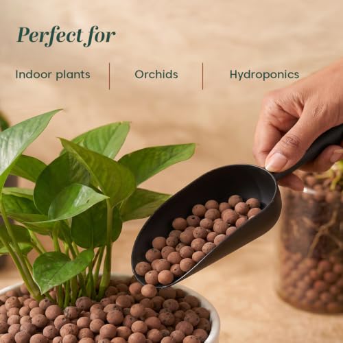 Image of Kyari LECA Balls for Plants 1.8 Kg / 6 Liter - Clay Balls for Indoor Plants, Hydroponics & Soilless Gardening - 8-15 mm Lightweight Clay Pebbles for Aeration & Drainage - 100% Natural