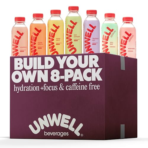 Image of Unwell Hydration Electrolyte Drink Build Your Own Variety Pack, 8 Count | Customer-built variety pack; electrolyte drink; 8-count case