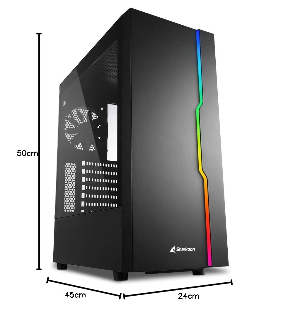 Sharkoon RGB Slider, PC Gehäuse