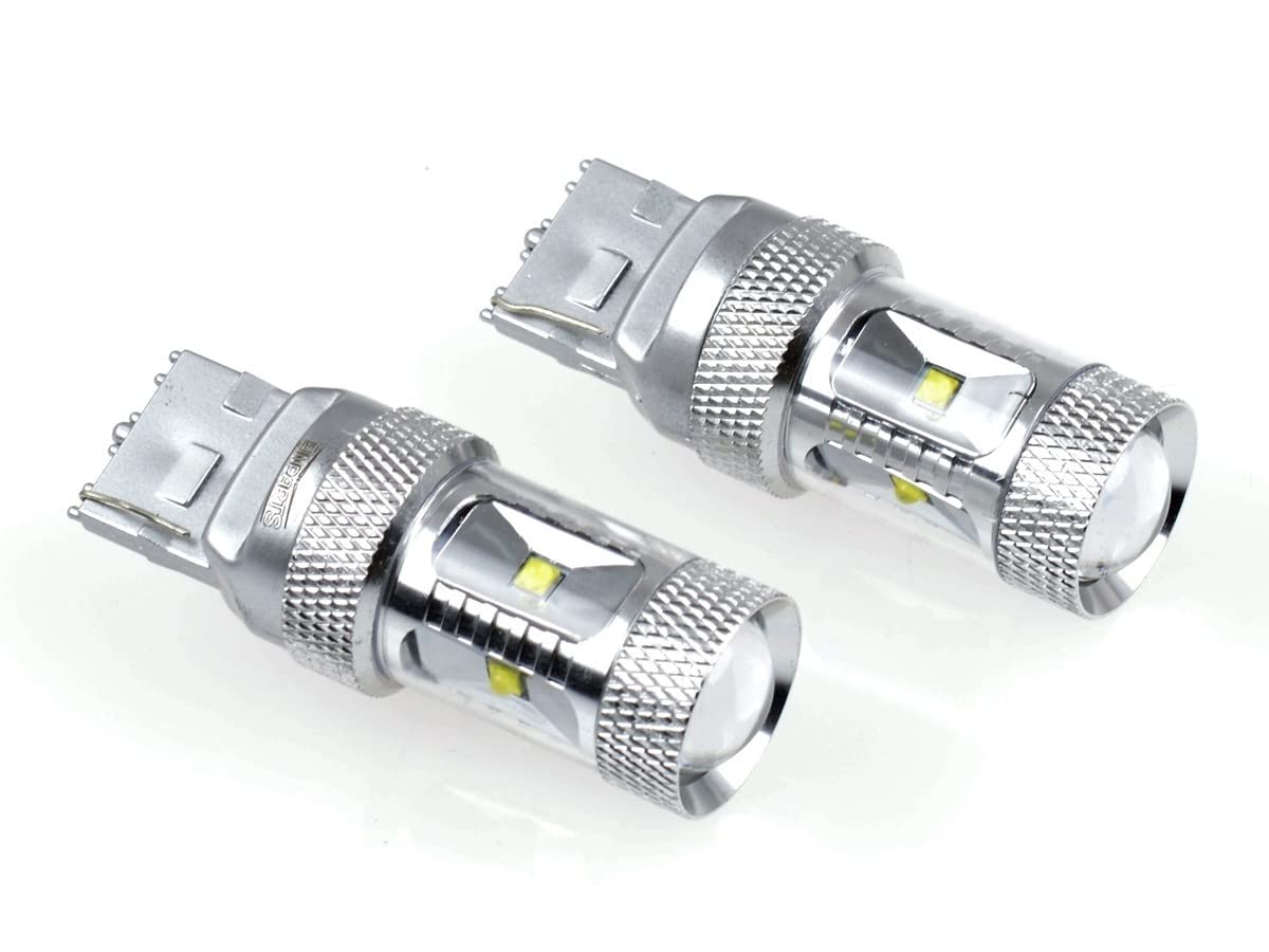 EinParts W21W LED Lampadine 6000K (Bianco) 12V per Auto 6 x CREE XB-D LED, W3X16D