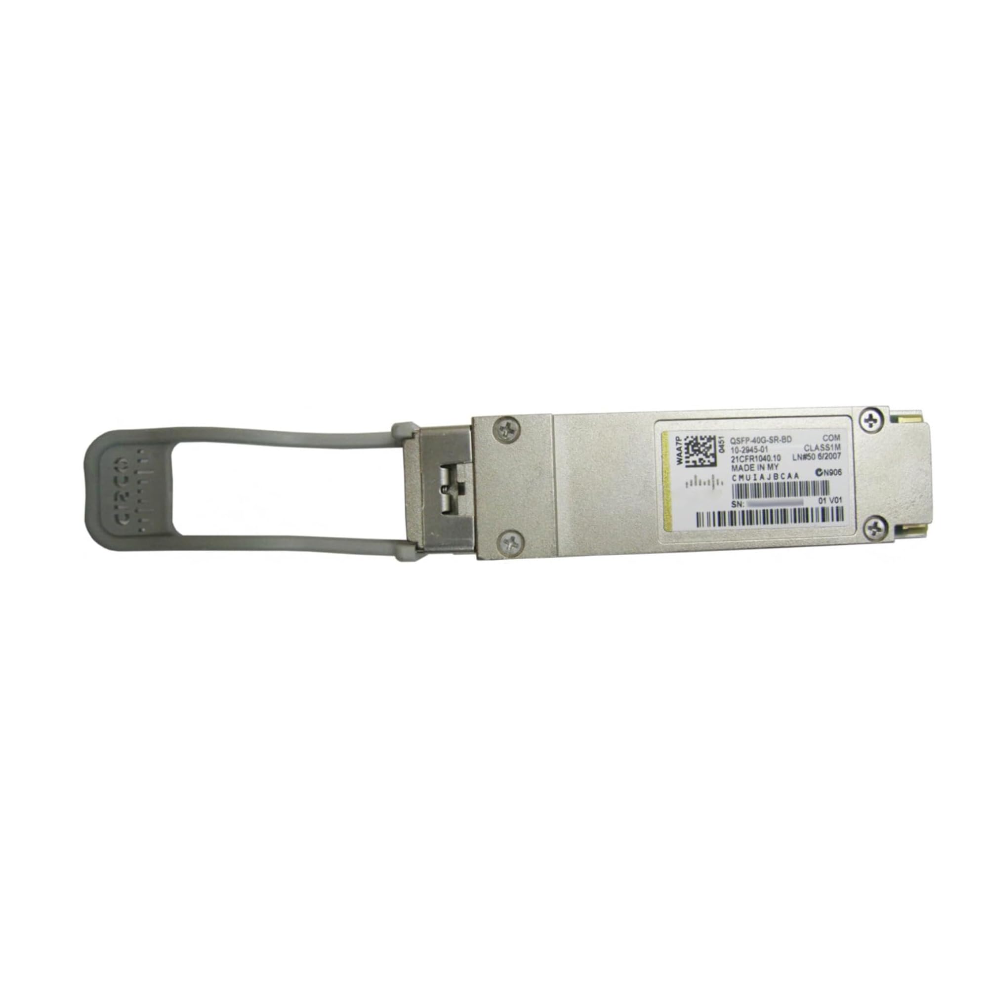 QSFP-40G-SR-BD 40GBASE BiDi QSFP+ Transceiver Module, LC, 150m Over OM3/OM4 MMF (New Sealed)
