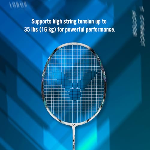 Image of VICTOR TK-220HII-A-4U Thruster Series Strung Badminton Racket -Grey