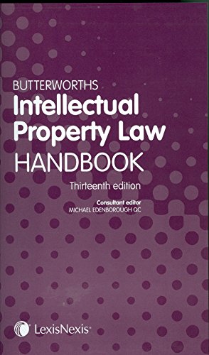 Télécharger Butterworths Intellectual Property Law Handbook Livre eBook France