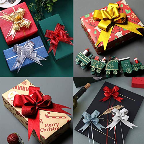Ericotry YPP32294 200 Pieces Assorted Colors Pull Bows Gift Wrapping Bows Festival Gift Wrap Ribbon Bows thumb #8