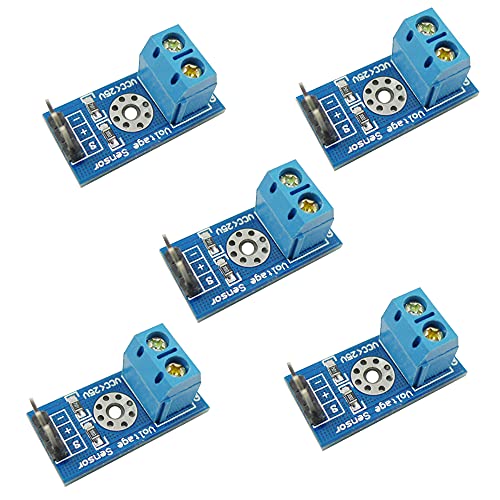 Amazon.co.jp: KKHMF 5個 DC 0-25V 電圧センサモジュール と