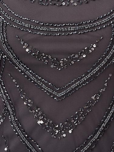 Image of Adrianna Papell Womens Beaded Cocktail Dress