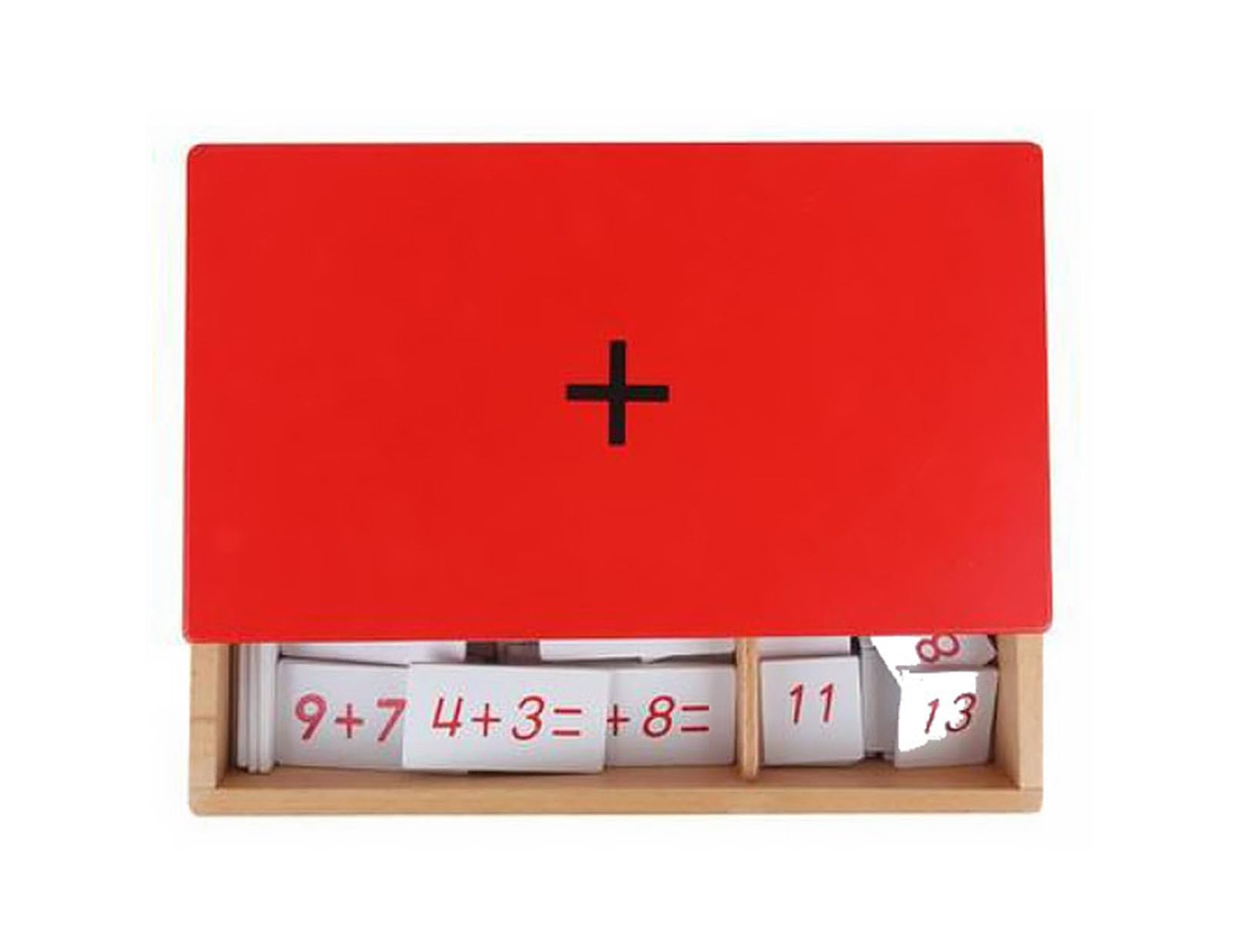 Caja de Aritmética Montessori, Juguete de Aprendizaje Temprano de Matemáticas