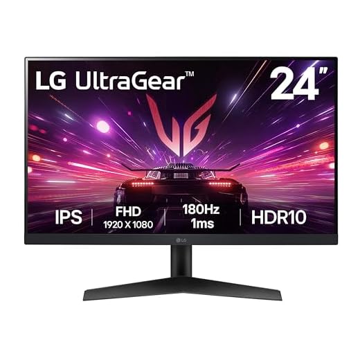 LG UltraGear 24GS60F-B 24" (Full HD 180Hz) IPS 1ms