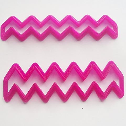 Chevron Fondant Cookie Cutter, for Cake Decoration, Icing, Fondant Cover