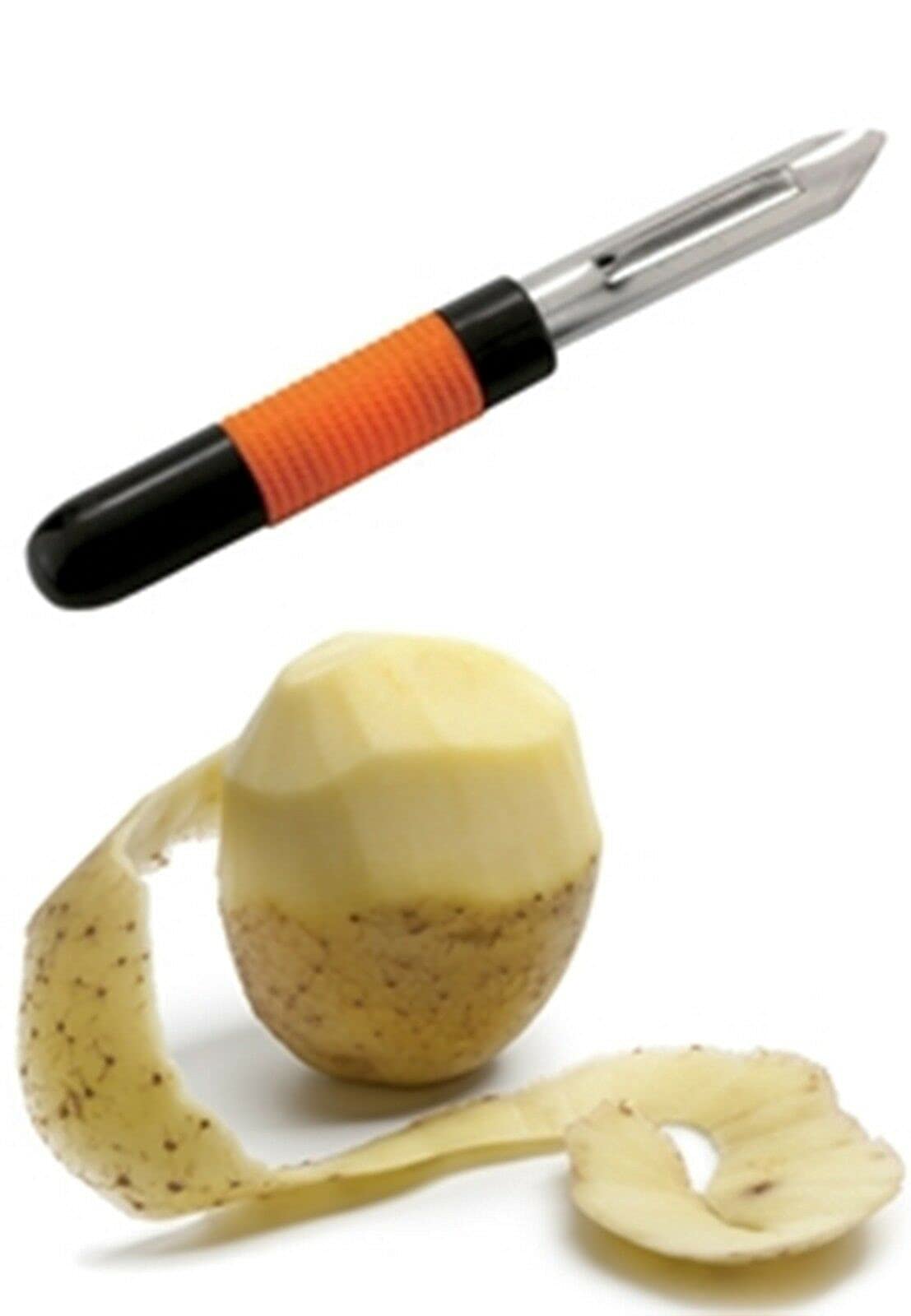 EliteKoopers 2Pcs Fruit Vegetable Carrot, Potato Slicer French Speed Peeler Cutter Lancashire