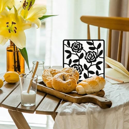 Resama Coffee Filter Paper Holder - Stylish Organizer with Rose