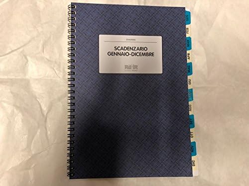 Registro Scadenziario Annuale Da Scrivania - Agenda Per Appunti E Promemoria, Organizzazione Ufficio - Foto 11