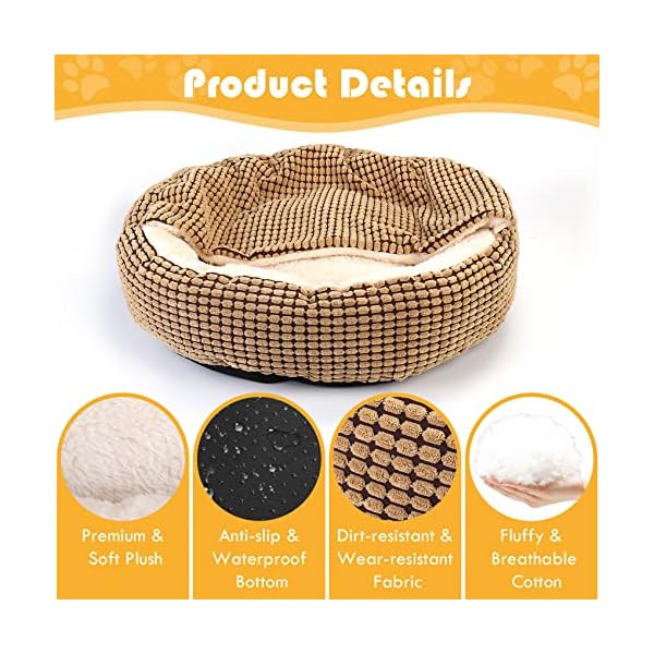 Cozy Cave Dog Bed - Soft, Plush, and Durable Dog Bed