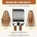 Pre-Styling Dryer Attachment for Dyson Airwrap, Nozzle Replacement Curling Barrels Hair Styler Accessories, Part No. 969759-01, Nickel/Copper