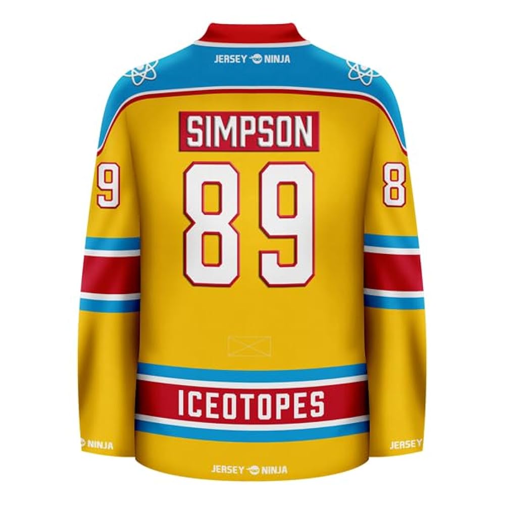 Amazon.com: Jersey Ninja Springfield Iceotopes Simpson