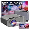 Beamer Full HD WiFi Bluetooth, Artlii Energon2 Native 1080P Projector, 4K Ondersteund, 2.4G / 5.0G WiFi, Max 300″ Scherm, Home Cinema Video Projector Compatibel met iOS, Android, TV Stick, PS4, X-Box, Laptop, Smartphone