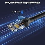 BENFEI Cat 6 Ethernet Cable 10ft, 250MHz 10Gbps Network Cable, RJ45 LAN Cable for 10/100/1000/10000 Mbps Network, Compatible with Router, Modem, Gaming Console, Streaming Devices, Laptop, PC - Image 4